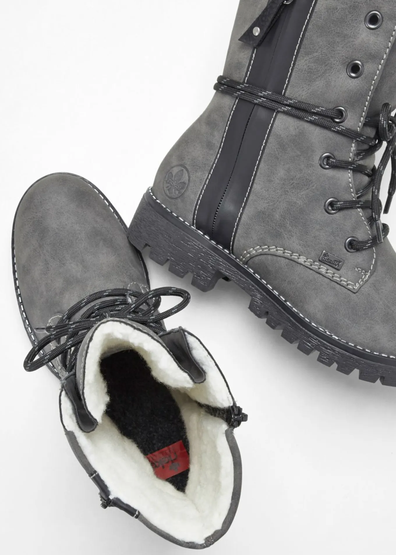 Botines de cordones de Rieker