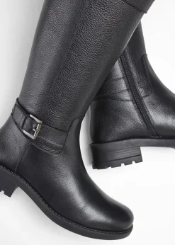 Botines de cuero