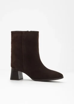 Botines de piel