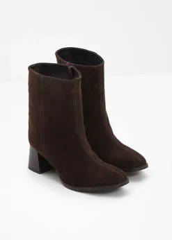 Botines de piel