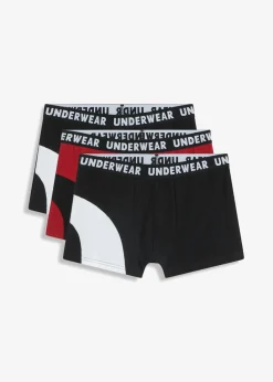 Boxers ajustados de algodón (3 unidades)