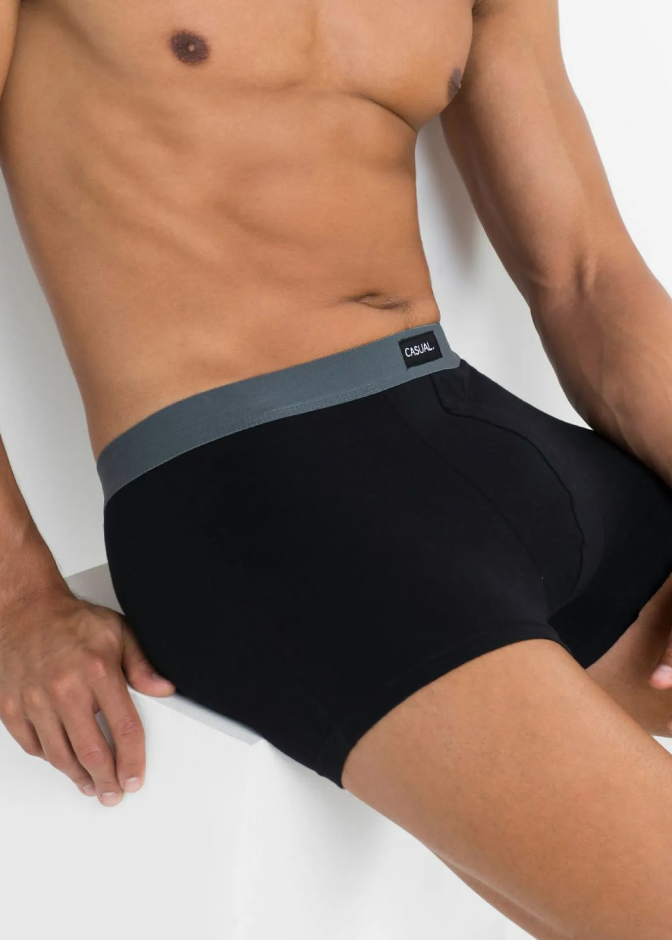 Boxers ajustados de algodón (3 unidades)