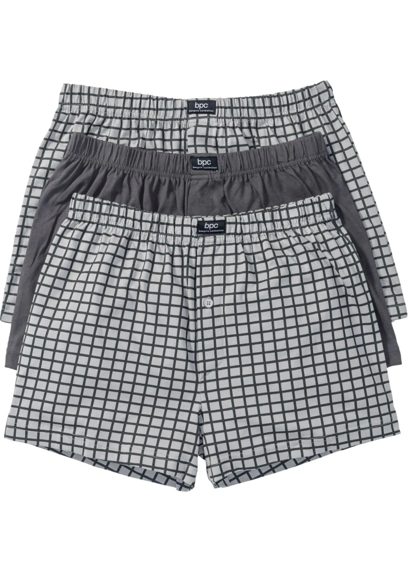 Boxers holgado de punto de algodón (3 unidades)