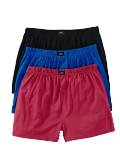 Boxers holgado de punto de algodón (3 unidades)