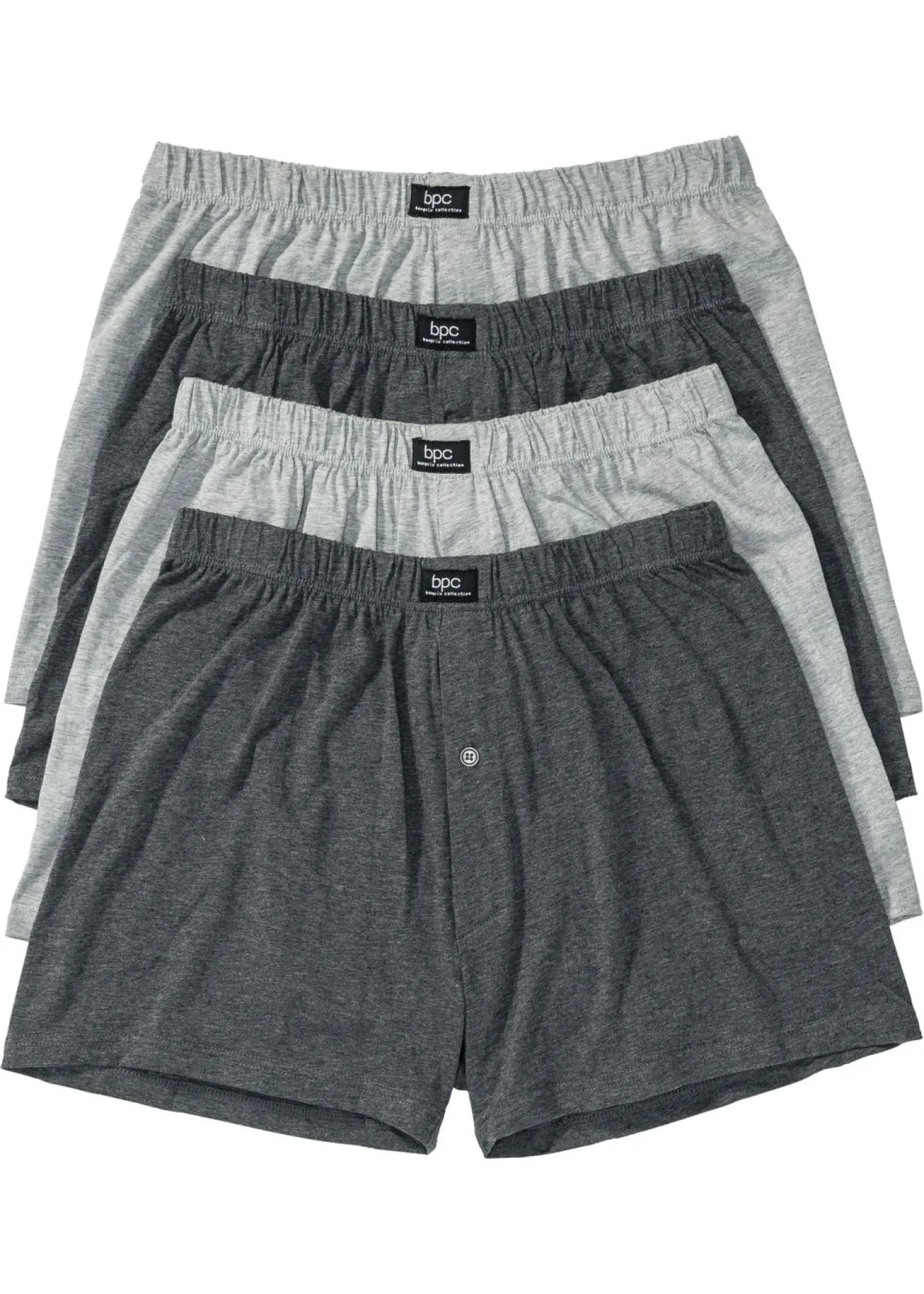 Boxers holgados de punto con algodón suave (4 unidades)