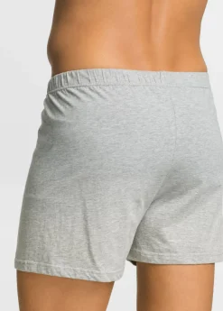 Boxers holgados de punto con algodón suave (4 unidades)