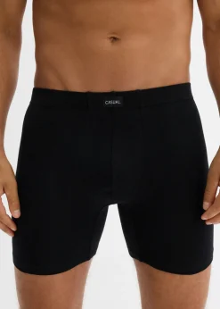 Boxers midi ajustados con algodón (5 unidades)