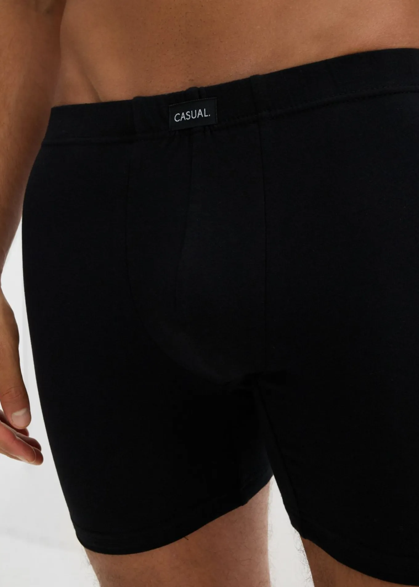 Boxers midi ajustados con algodón (5 unidades)