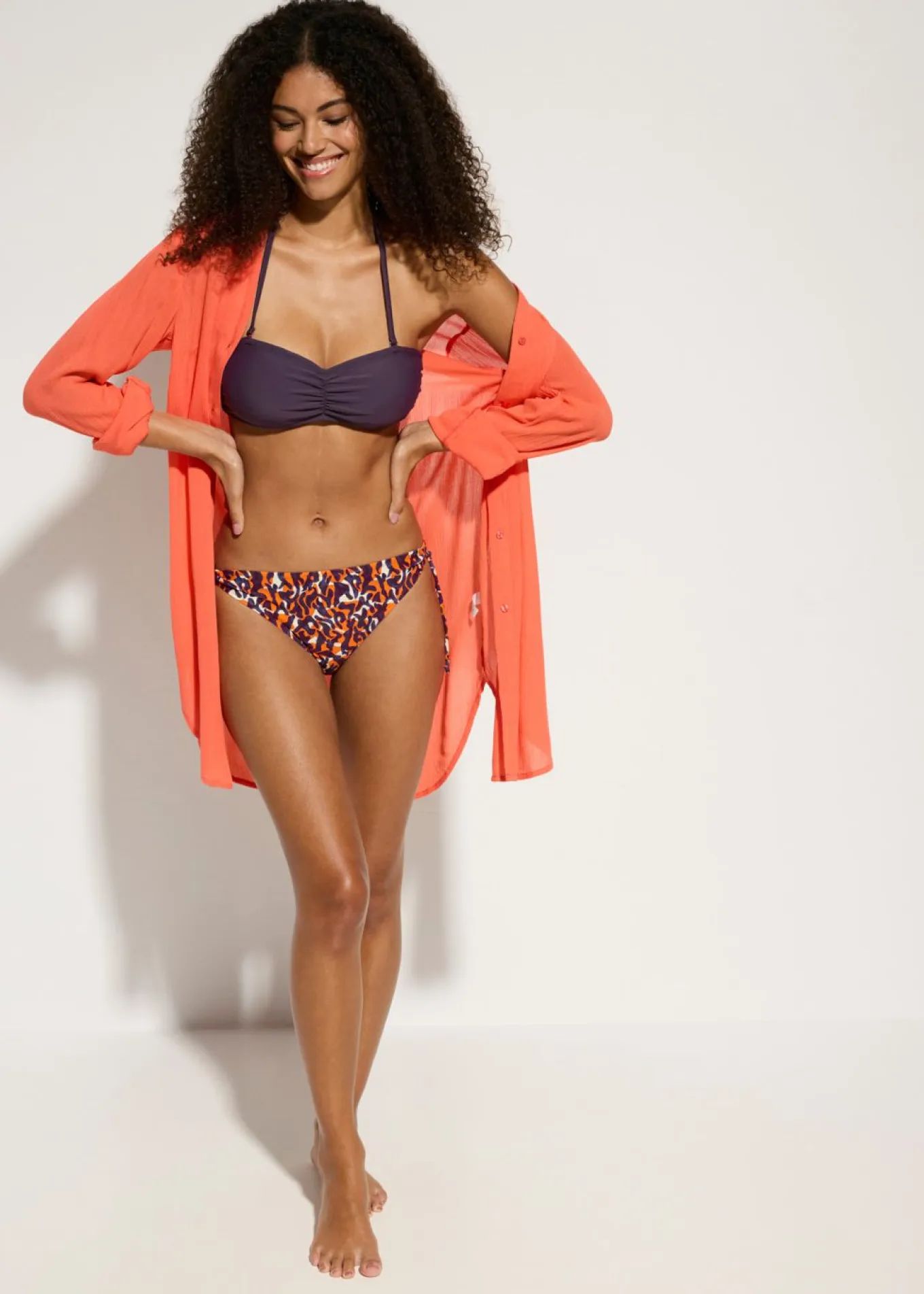 Braga de bikini con detalle de cordón