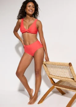 Braguita de bikini de talle alto