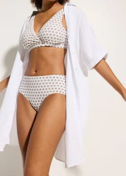 Braguita de bikini de talle alto