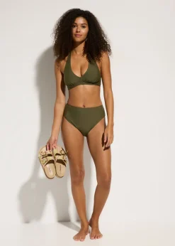 Braguita de bikini highwaist con pernera alta