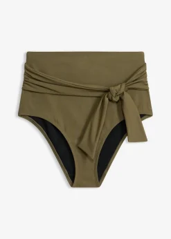 Braguita de bikini highwaist con gran efecto moldeador y cordón