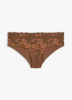 Braguita hipster de encaje bicolor