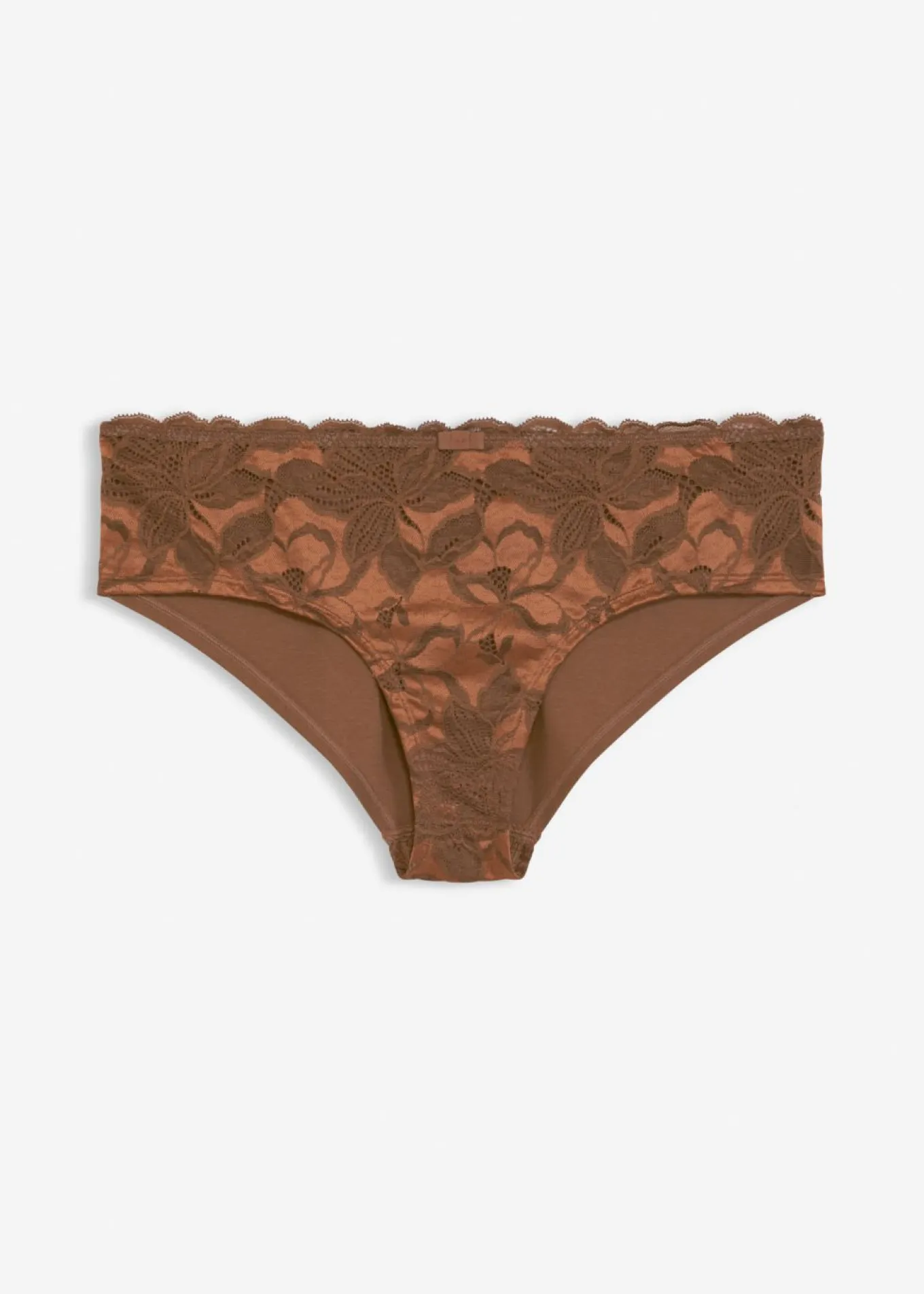 Braguita hipster de encaje bicolor