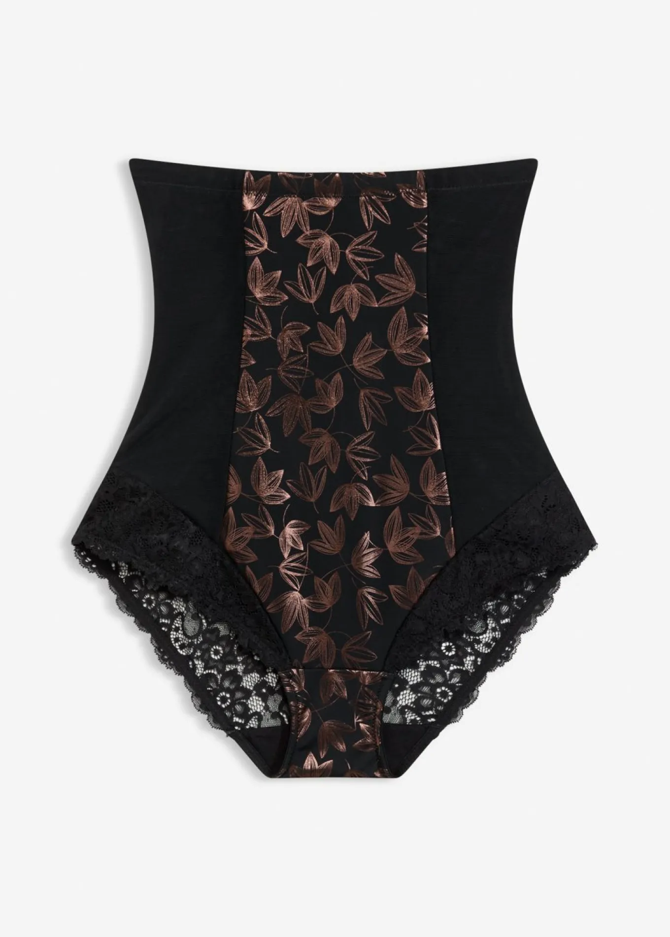 Braguita moldeadora de tiro alto con efecto moldeador intenso y aspecto brillante