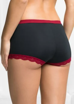 Braguitas bóxer de microfibra para mujer (3 unidades)
