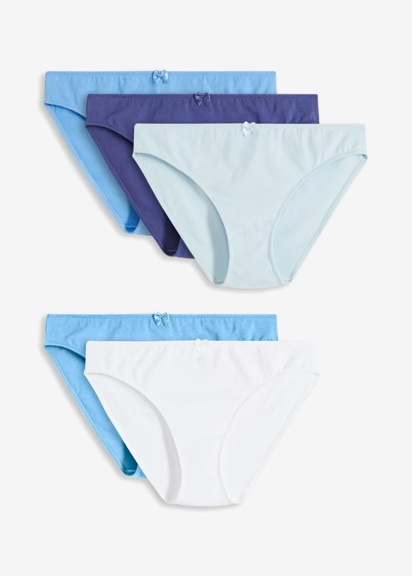 Braguitas de algodón orgánico (5 unidades)
