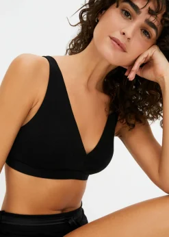 Bralette de algodón orgánico sin aros