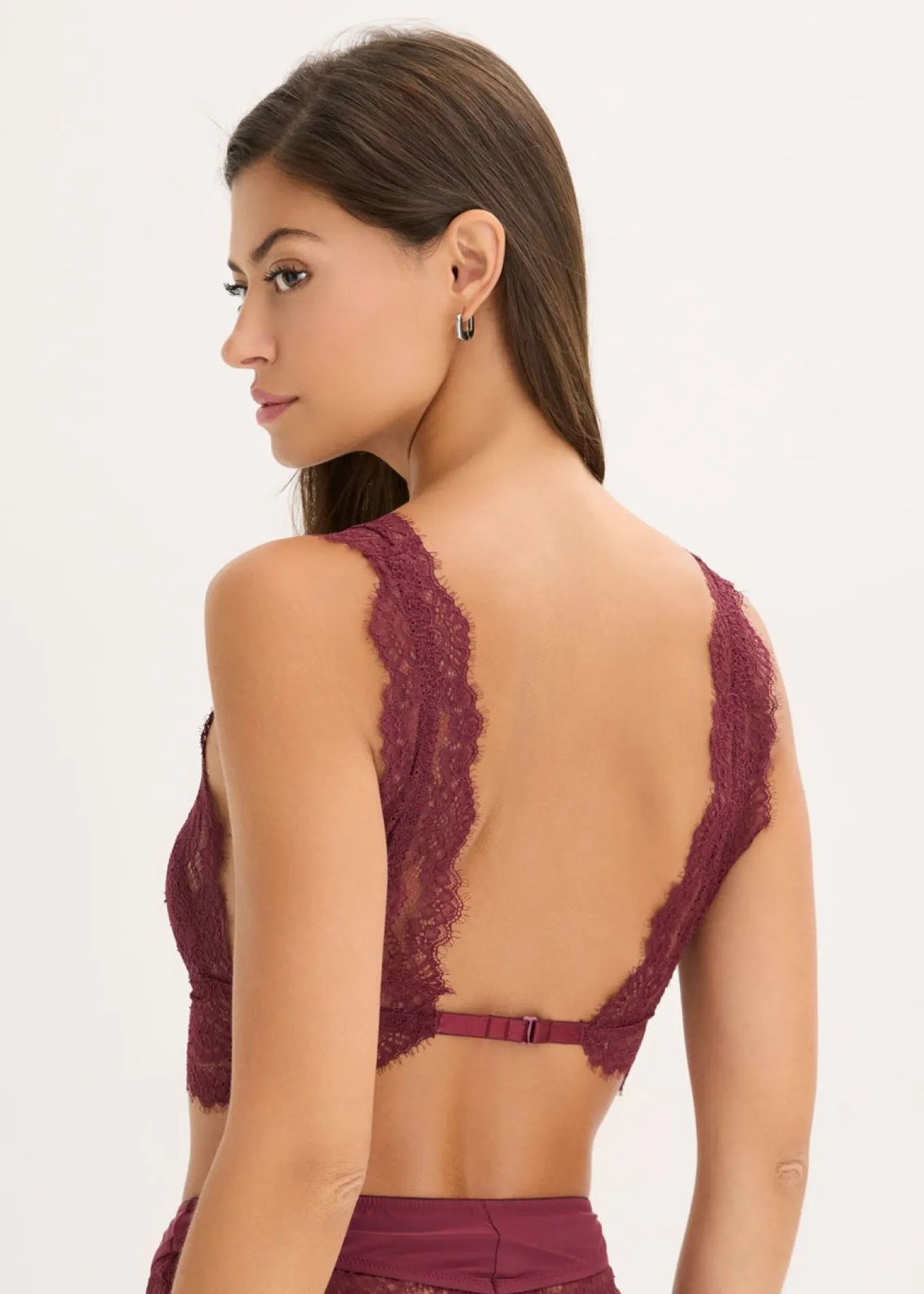 Bralette de encaje delicado