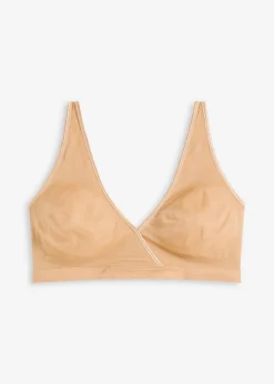 Bralette de material brillante