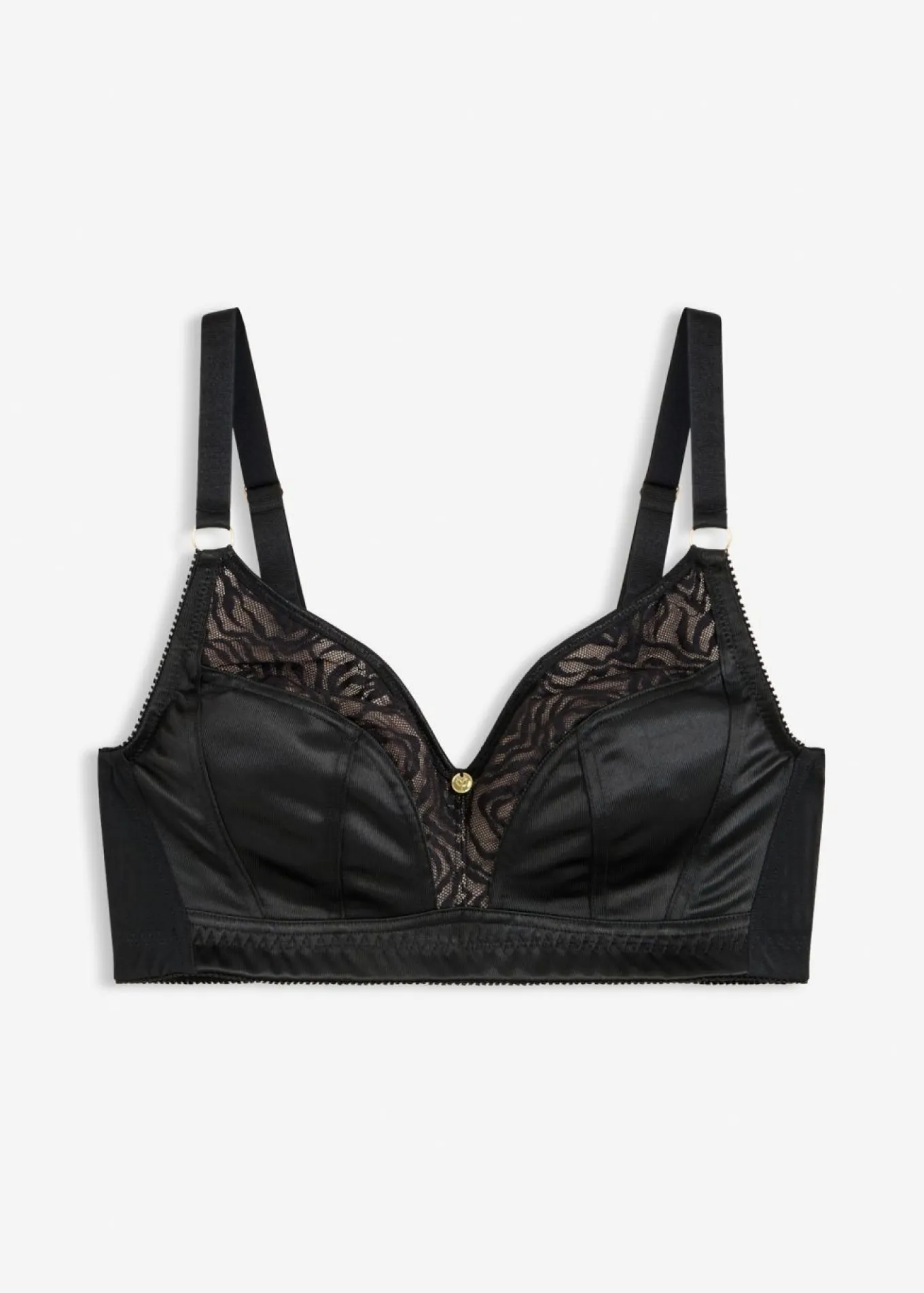 Bralette sin aros con encaje delicado