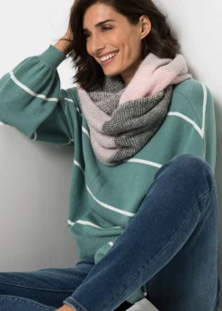 Bufanda tubular pastel