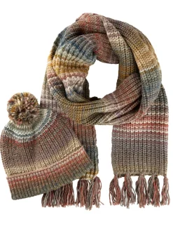 Bufanda y gorro (2 piezas)