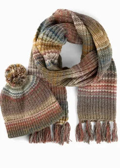 Bufanda y gorro (2 piezas)