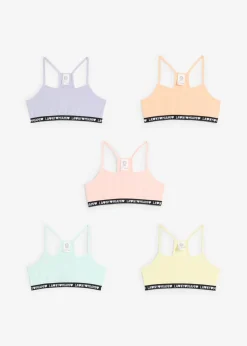 Bustier con algodón orgánico suave (5 unidades)