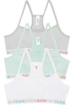 Bustier con algodón suave (3 unidades)