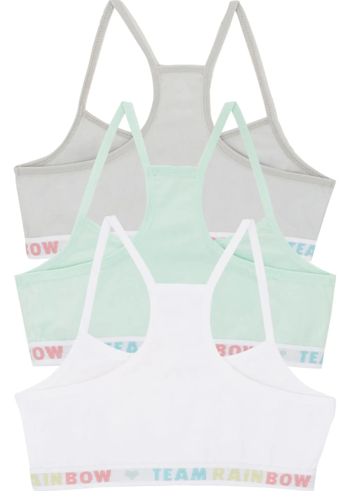 Bustier con algodón suave (3 unidades)