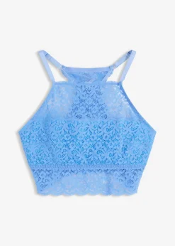 Bustier con encaje elástico