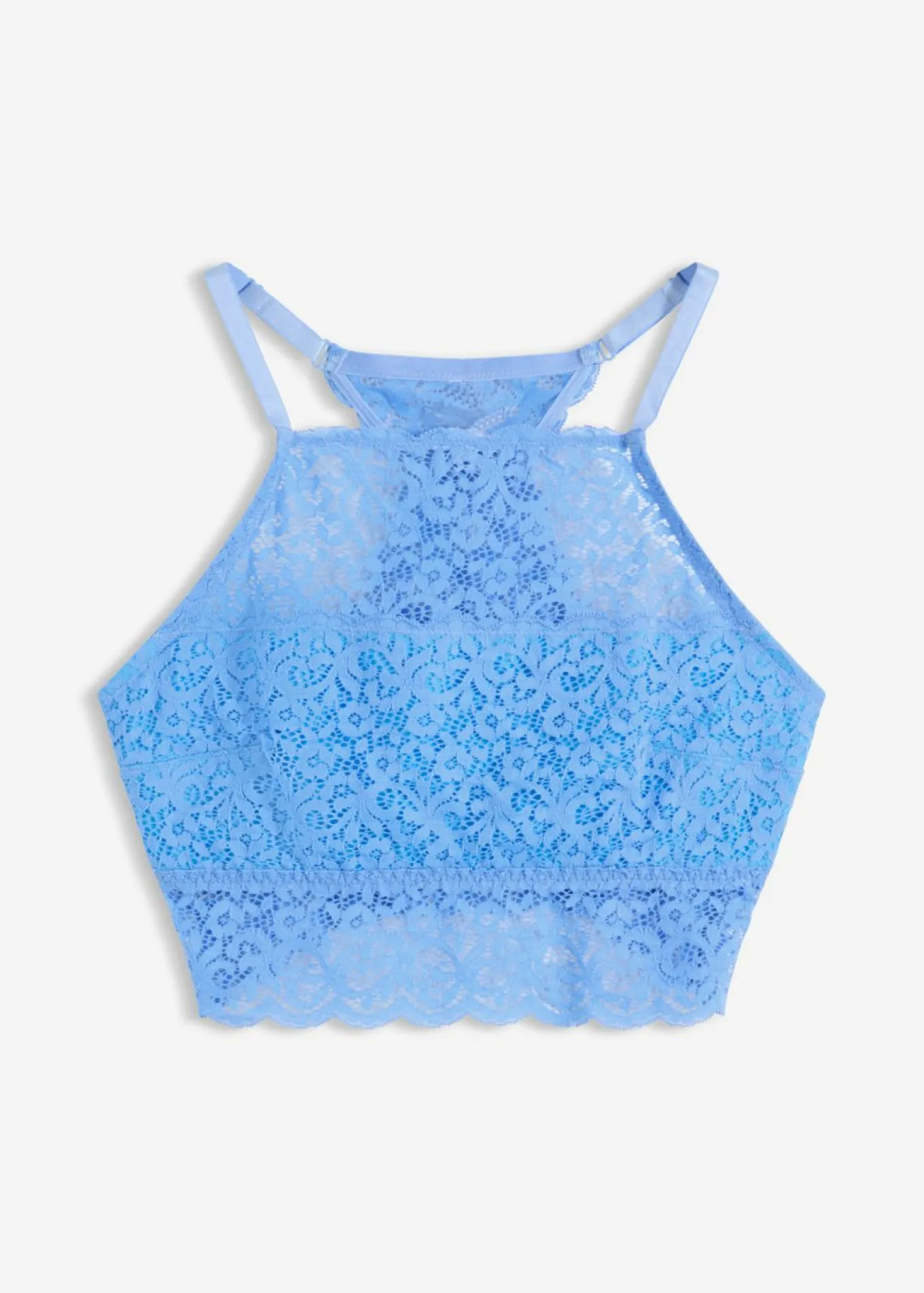 Bustier con encaje elástico