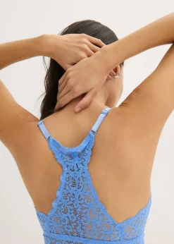 Bustier con encaje elástico