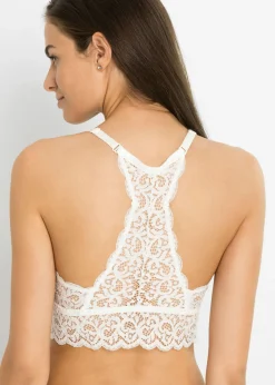 Bustier con encaje elástico
