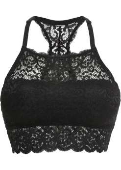 Bustier con encaje elástico