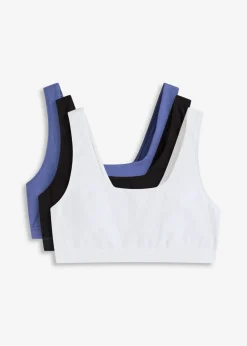 Bustier de algodón orgánico (3 unidades)