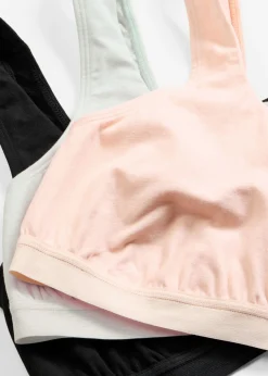 Bustier de algodón orgánico (3 unidades)