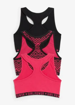 Bustier de algodón orgánico suave (3 unidades)