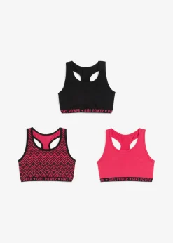 Bustier de algodón orgánico suave (3 unidades)