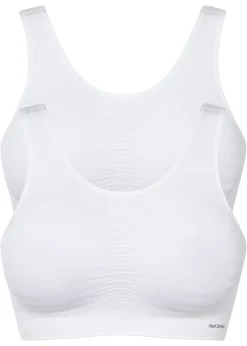 Bustier Feel Comfort sin costuras (2 unidades)