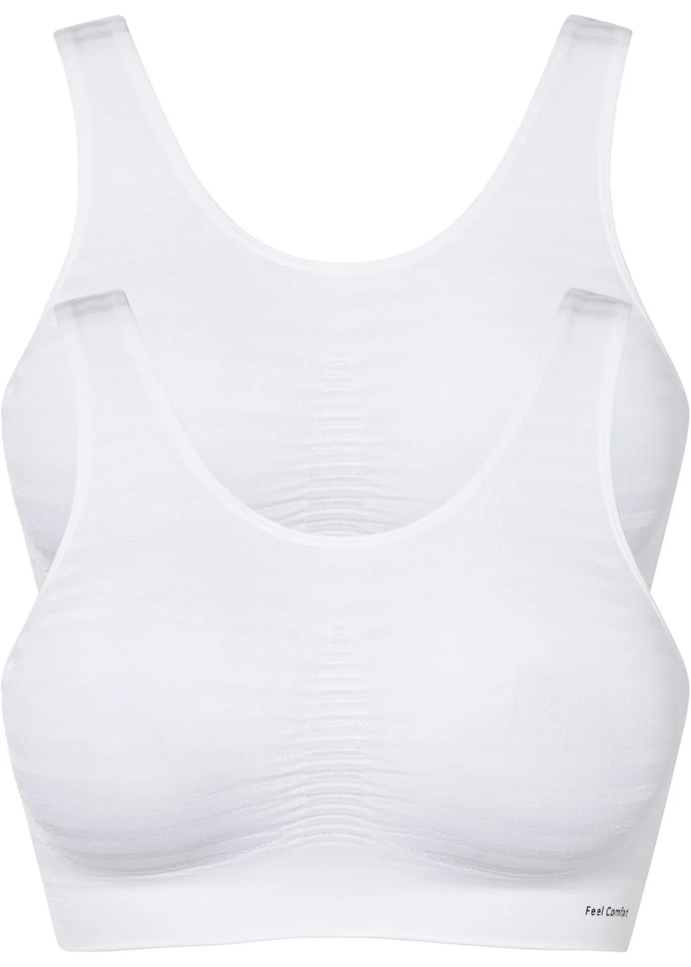 Bustier Feel Comfort sin costuras (2 unidades)
