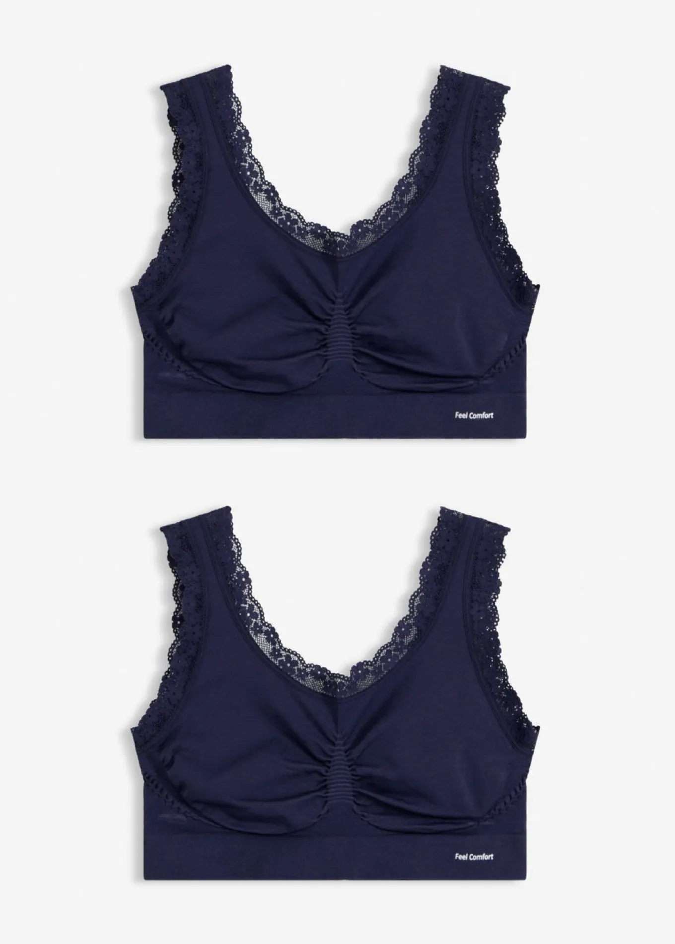 Bustier Feel Comfort sin costuras (2 unidades)