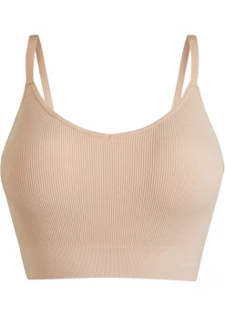 Bustier Feel Comfort sin costuras de canalé