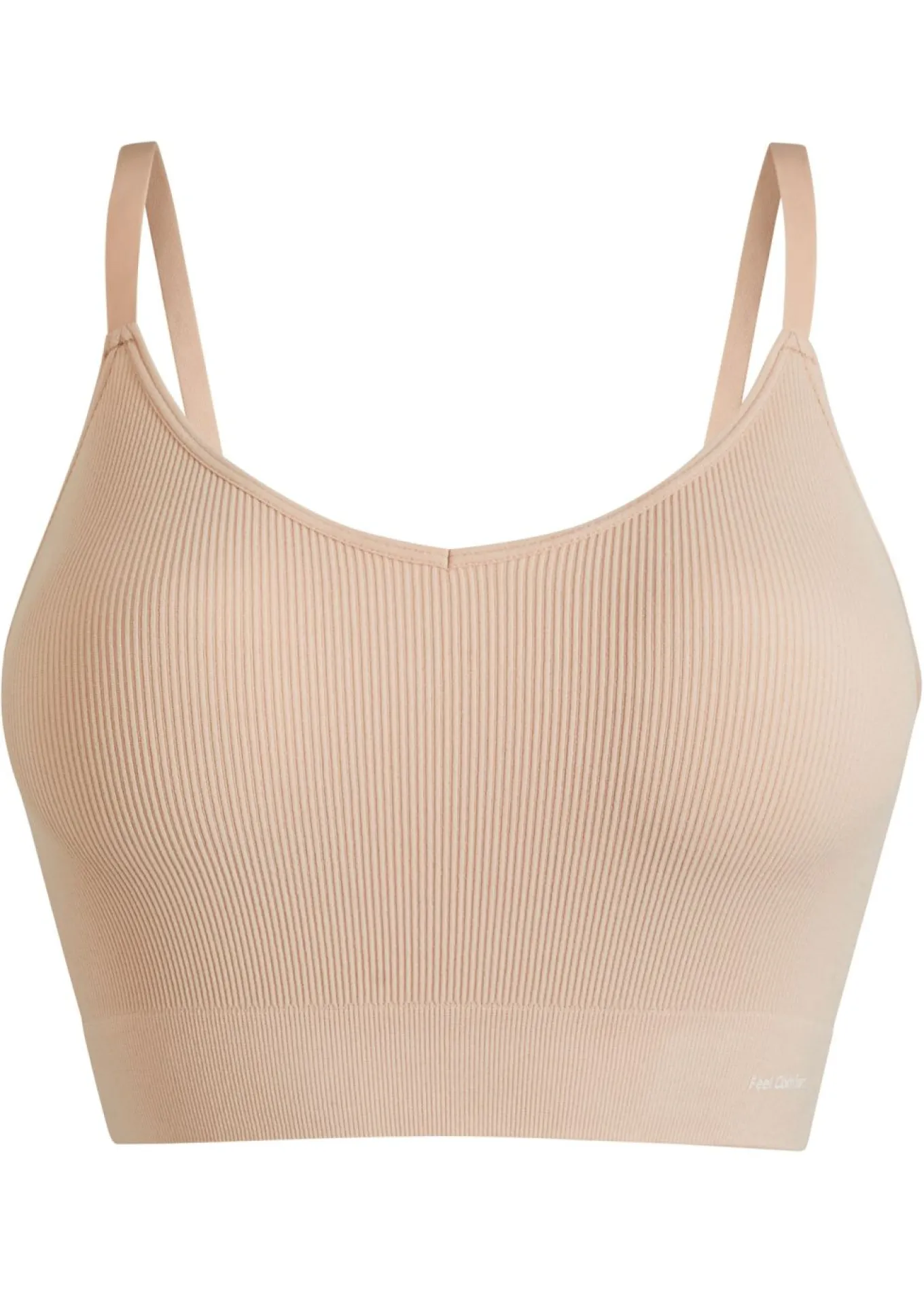 Bustier Feel Comfort sin costuras de canalé