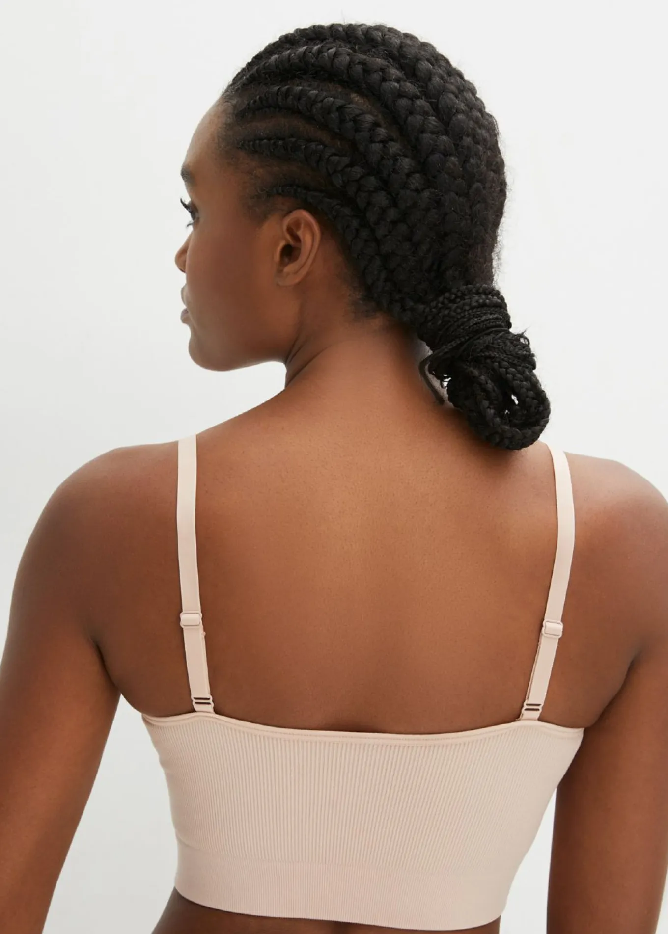 Bustier Feel Comfort sin costuras de canalé