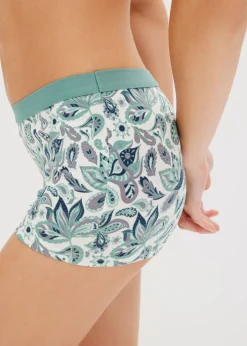 Bóxer de algodón orgánico para mujer (4 unidades)