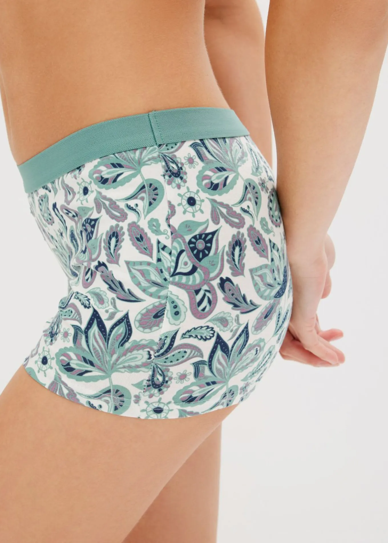Bóxer de algodón orgánico para mujer (4 unidades)