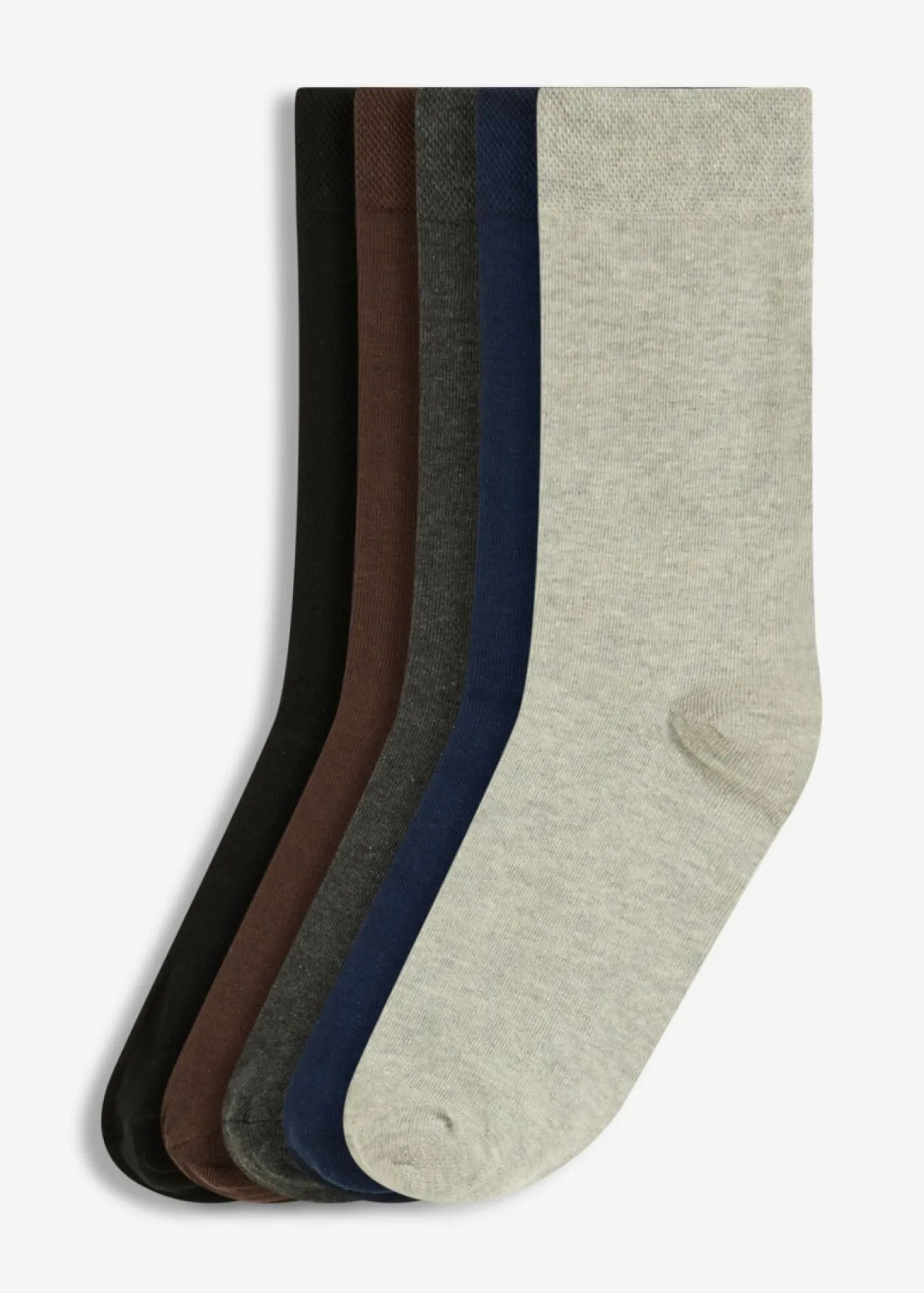 Calcetines antipresión de algodón orgánico (5 pares)